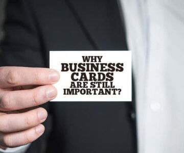 importance of business card etiquette