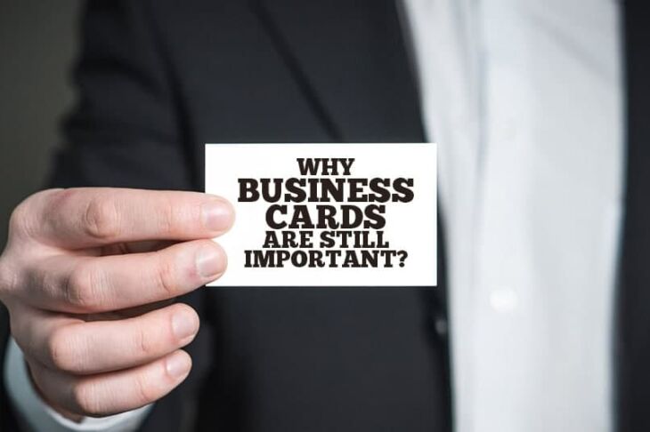 importance of business card etiquette