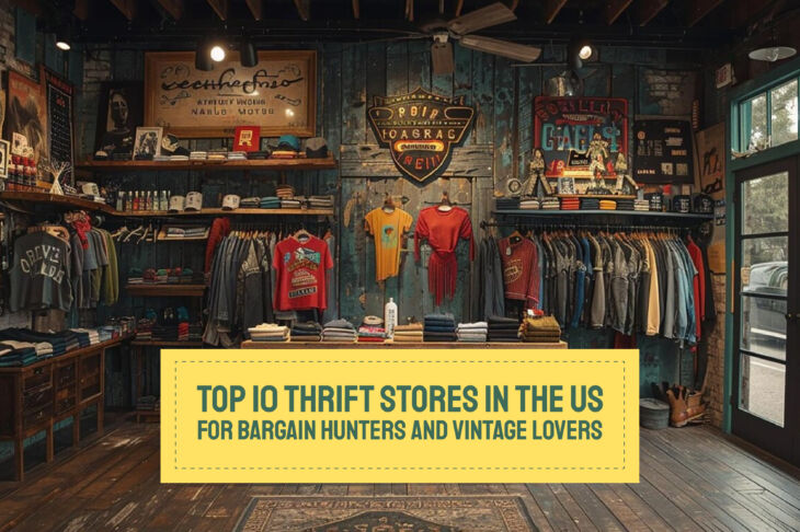 Top 10 Thrift Stores in the US for Bargain Hunters and Vintage Lovers