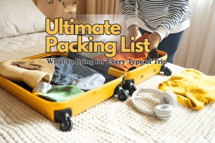 Ultimate Packing List What to Bring for Every Type of Trip