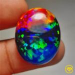 The Unique Play of Color in Ethiopian Black Opal: An In-Depth Look