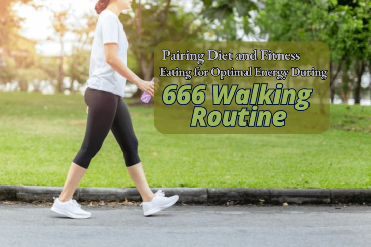 Pairing Diet and Fitness Eating for Optimal Energy During 666 Walking Routine