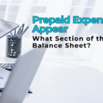 Prepaid Expenses Appear in What Section of the Balance Sheet