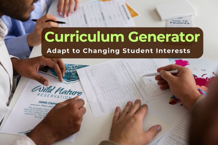 Can a Curriculum Generator Adapt to Changing Student Interests?