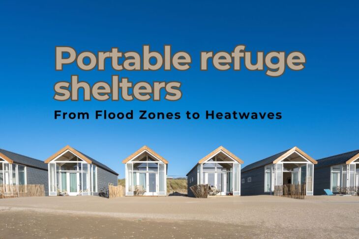 Who Needs Portable Refuge Shelters? From Flood Zones to Heatwaves