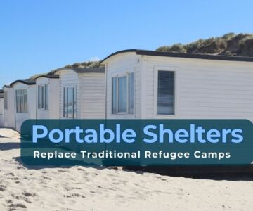 Can Portable Shelters Replace Traditional Refugee Camps?