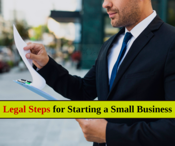 legal steps for starting a small business